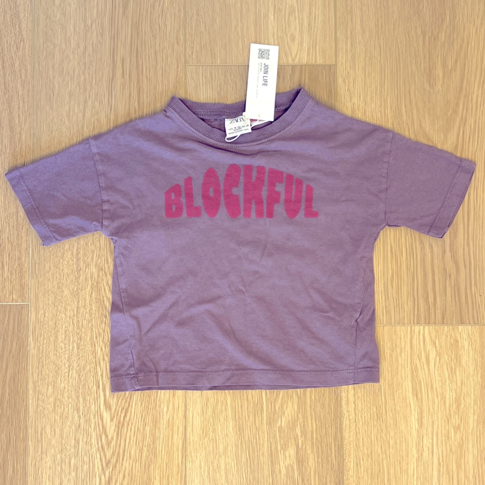 Zara boxy tee